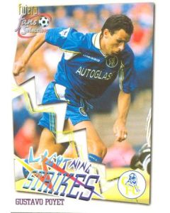 Gustavo Poyet Chelsea 1999 Card
