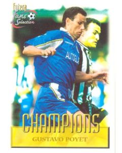 Gustavo Poyet Chelsea 1999 Card