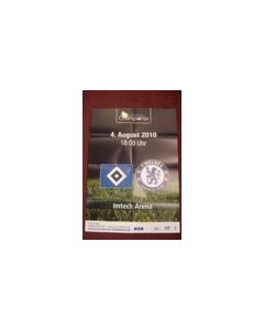 Hamburg v Chelsea poster 04/08/2010 non-programme game