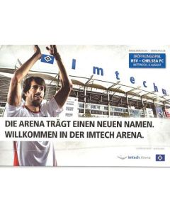 Hamburg v Chelsea Match Postcard 04/08/2010