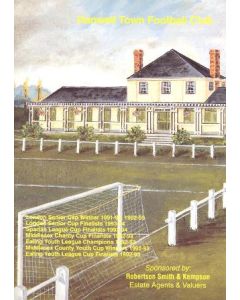 Hanwell Town vChelsea official programme 07/02/1995