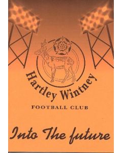Hartley Wintney Vets vChelsea Old Boys official programme 07/10/2001