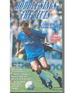 Chelsea - Hoddle Sings The Blues - Chelsea Season 1993-1994 - Video Tape Cassette