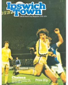 Ipswich Town vChelsea official programme 30/12/1978