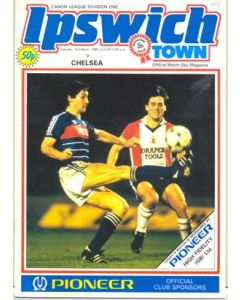 Ipswich Town vChelsea official programme 02/03/1985