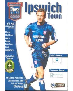 Ipswich Town vChelsea official programme 26/12/2000 Premier League