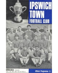 Ipswich Town vChelsea official programme 26/12/1968