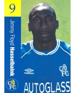 Chelsea - Jimmy Floyd Hasselbaink official Chelsea card