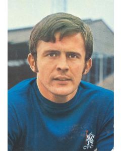 Chelsea & England - John Hollins postcard by Coffer, London