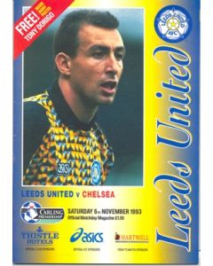 Leeds United v Chelsea official programme 06/11/1993