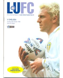 Leeds United v Chelsea official programme 25/10/1998