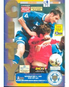 Leicester City vChelsea official programme 06/05/1995