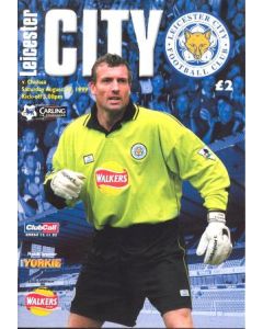 Leicester City vChelsea official programme 14/08/1999 Premier League