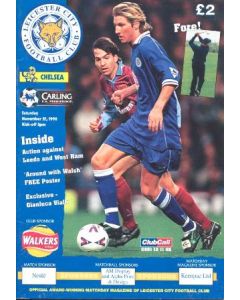 Leicester City vChelsea official programme 21/11/1998
