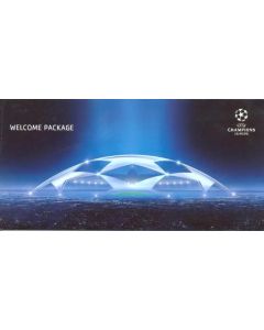 Levski v Chelsea welcome package 27/09/2006 in a wallet