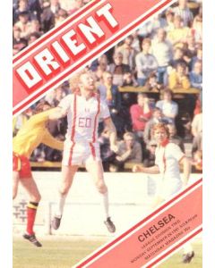 Leyton Orient vChelsea official programme 28/09/1981