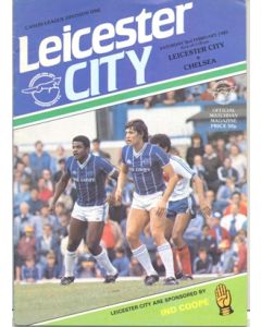 Leicester City v Chelsea official programme 02/02/1985