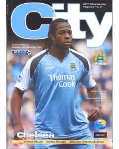 Manchester City v Chelsea official programme 14/03/2007