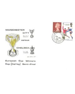Manchester City v Chelsea European Cup Winners Cup 2nd Leg Semi-Final FDC 28/04/1971