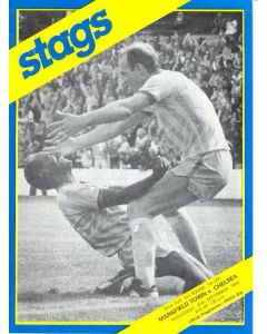 Mansfield Town vChelsea official programme 25/09/1985