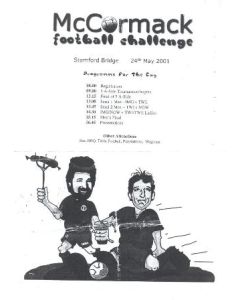 AtChelsea - McCormack Football Challenge Programme 24/05/2001, including Five-a-Side