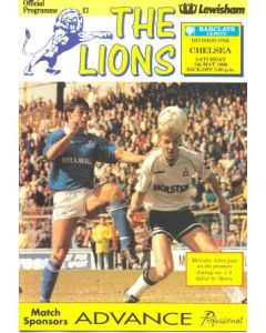 Millwall vChelsea official programme 05/05/1990