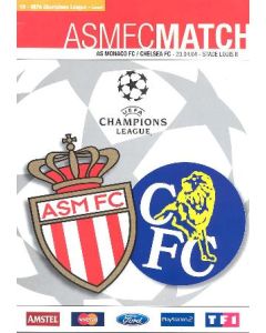 Monaco vChelsea Rare Official A4 Programme 20/04/2004