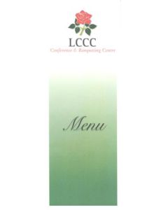 Manchester United v Chelsea menu 23/09/2000 of the Lancashire County Cricket Club