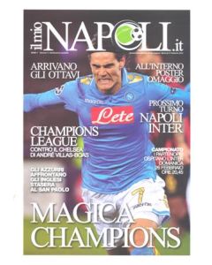 Napoli v Chelsea programme 21/02/2012 Ilmio Napoli Issue, Champions League