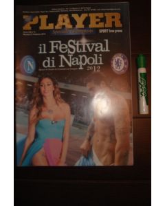 Napoli v Chelsea programme 21/02/2012 Napoli Player Issue, Champions League