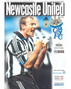 Newcastle United vChelsea official programme 04/03/2000 Premier League