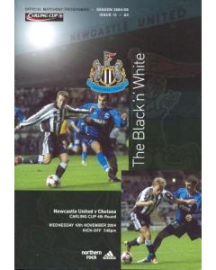 Newcastle United vChelsea official programme 10/11/2004