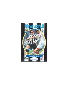 Newcastle United vChelsea official programme 16/04/1997 Carling Premiership