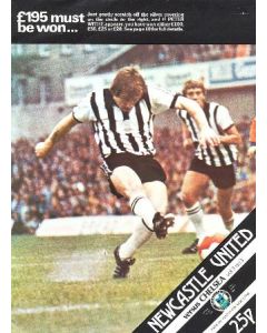 Newcastle United v Chelsea official programme 1979-1980