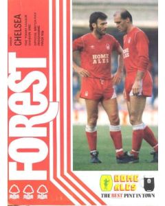 Nottingham Forest vChelsea official programme 28/02/1987