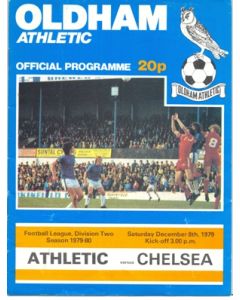 oldham v chelsea football programme