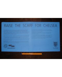 2000 Charity Shield Chelsea v Manchester United The Last Charity Shield at Wembley - sponsors' banner, blue issue