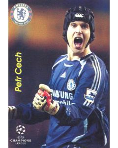 Chelsea, Petr Cech Russian produced postcard 2007-2008
