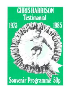 Plymouth Argyle vChelsea official programme 05/08/1985 Chris Harrison Testimonial Match 1973-1985