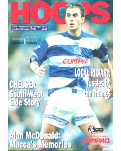 Queen's Park Rangers v Chelsea official programme 02/01/1996