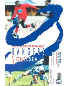 Queen's Park Rangers vChelsea official programme 13/04/1994