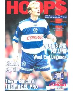 Queen's Park Rangers vChelsea official programme 29/01/1996