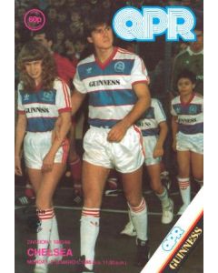 Queen's Park Rangers vChelsea official programme 31/03/1986