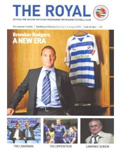 Reading vChelsea official programme 01/08/2009