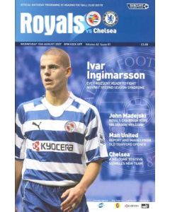 Reading vChelsea official programme 15/08/2007 Premier League
