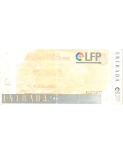 Real Majorca v Chelsea ticket 22/04/1999