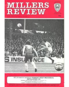 Rotherham United v Chelsea official programme 31/10/1981