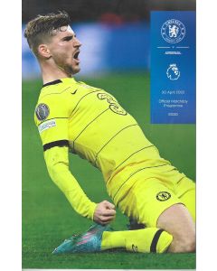Chelsea v Arsenal Official Programme 20/4/2022