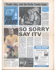 Derby County v Chelsea 4/10/1972 League Cup Official Programme