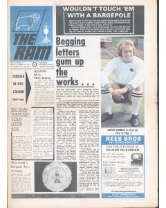 Derby County v Chelsea 19/8/1972 Official Programme
